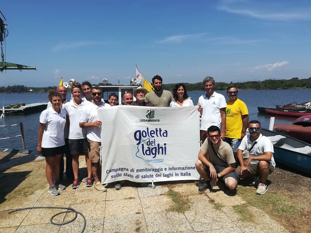 Goletta dei Laghi 2018 - Legambiente Lazio con i Volontari